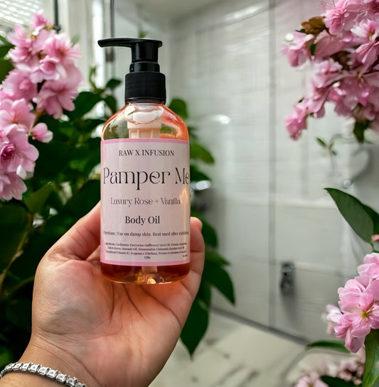 Pamper Me Body Oil (Velvet Rose + Warm Vanilla)
